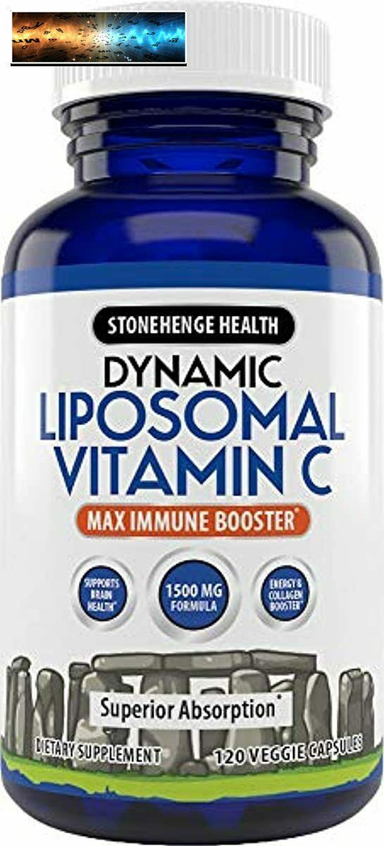 Liposomiale Vitamina C 1500mg - 120 Pillole - Formula Avanzata - No-Ogm Girasole