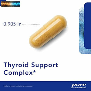 Pure Encapsulations Thyroid Support Complex Hypoallergenic Supplement with Her