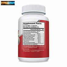 Cargar imagen en el visor de la galería, Eccitamento Capra Estratto 1000mg 120 Capsule (No-Ogm &amp; senza Glutine) Maca Root
