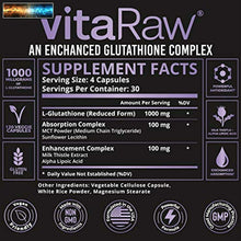 Load image into Gallery viewer, Glutathione 1000mg Immunitaire Support, Detox Foie &amp; Nettoyer, Cerveau Booster,
