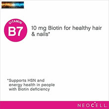 Cargar imagen en el visor de la galería, NeoCell Biotina Scoppia, Supporti Sano Capelli &amp; Unghie, Acai Berry Gusto, 30
