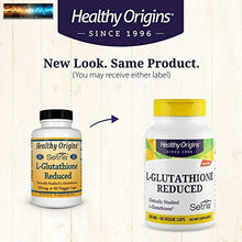 將圖片載入圖庫檢視器 Healthy Origins L-GLUTATIONE (Setria) 500 MG, 60 Capsule Vegetariane
