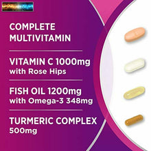 Carica l&#39;immagine nel visualizzatore di Gallery, Centrum Bienestar Packs Diario Vitaminas para Mujer en Su 20s, Con
