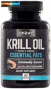 ONNIT Antártida Krill Aceite - 1000mg por Porción - No Fishy Olor O Sabor -