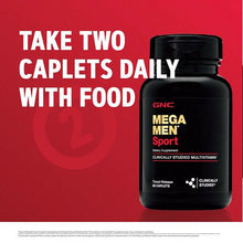 Load image into Gallery viewer, GNC Mega Herren Sport Täglich Multivitamin - Performance Muskel Funktion
