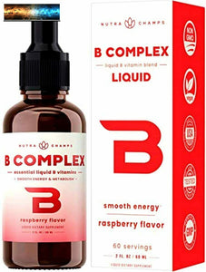 Complesso Vitamine B Liquido Gocce Con Veloce Pannolini - Sublinguale Supplemen