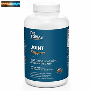 Dr.Tobias Joint Support Supplemento, Con Condroitina Solfato, Glucosamina E M