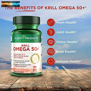 Krill Omega 50 60 Capsule Morbide Da Purity Products