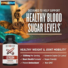 이미지를 갤러리 뷰어에 로드 , Zhou Ceylon Cinnamon Supports Blood Sugar, Heart Health and Joint Mobility T
