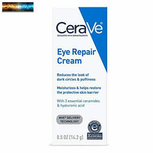 이미지를 갤러리 뷰어에 로드 , Cerave Eye Repair Cream Under Eye Cream for Dark Circles and Puffiness Suita
