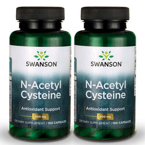 Swanson Nac N-Acetil Cisteína Antioxidante Antiedad 600mg
