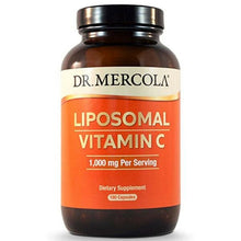 將圖片載入圖庫檢視器 Dr. Mercola Liposomal Vitamina C Dietética Supp No Gmo , Soja Gratis
