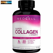 Load image into Gallery viewer, NeoCell Super Collagen with Vitamin C, 250 collagen Pills, #1 collagen Tablet Br
