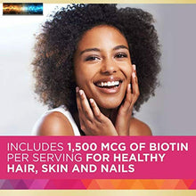 將圖片載入圖庫檢視器 Women Multivitamin by Nature&#39;s Bounty, Vitamin Supplement, Supports Healthy Hair
