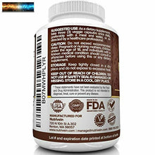 Load image into Gallery viewer, Nutrivein Mushroom Supplement 2500mg - 90 Capsules - 8 Organic Mushrooms - Lions
