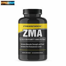 Cargar imagen en el visor de la galería, PrimaForce ZMA Supplement for Men and Women, 180 Capsules - Zinc, Magnesium
