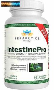 Intestinepro Intestin Support Pour Humains Avec non-Ogm Absinthe, Noir Noyer, E