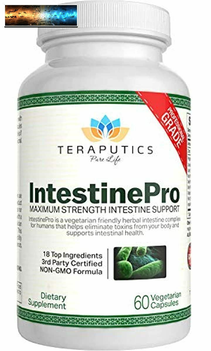 Intestinepro Intestin Support Pour Humains Avec non-Ogm Absinthe, Noir Noyer, E