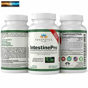 Intestinepro Intestin Support Pour Humains Avec non-Ogm Absinthe, Noir Noyer, E