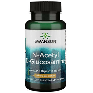 Swanson N-Acetyl D-Glucosamine (N-A-G) 750 mg 60 Veg Caps