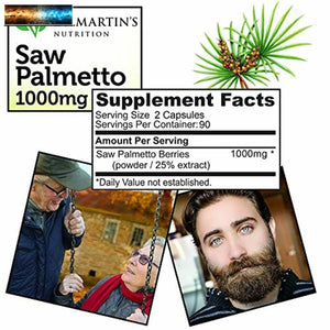Super Forte Saw Palmetto, 180 Pillole Prostata Integratore, Estratto