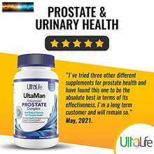 Load image into Gallery viewer, UltaLife Advanced Saw Palmetto Prostate Supplement For Men w/ Beta Sitosterol
