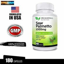 Load image into Gallery viewer, Super Strength Saw Palmetto, 180 Capsules Prostate Health Supplement ,Extract
