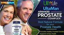 Load image into Gallery viewer, UltaLife Avancé Extrait de Palmier Nain Prostate Supplément pour Hommes W / beta
