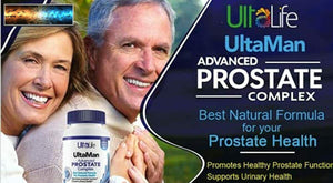 UltaLife Avancé Extrait de Palmier Nain Prostate Supplément pour Hommes W / beta