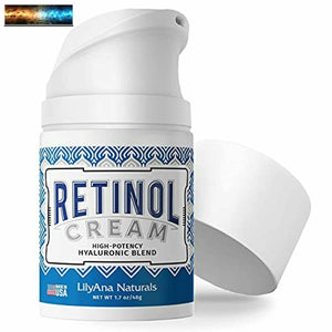 LilyAna Naturals Retinol Cream for Face - Made in USA, retinol cream, Anti Aging