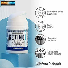 Load image into Gallery viewer, LilyAna Naturals Retinol Cream for Face - Made in USA, retinol cream, Anti Aging
