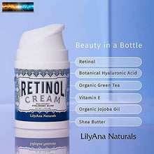 Load image into Gallery viewer, LilyAna Naturals Retinol Cream for Face - Made in USA, retinol cream, Anti Aging
