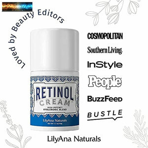 LilyAna Naturals Retinol Cream for Face - Made in USA, retinol cream, Anti Aging