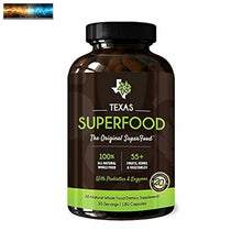 Load image into Gallery viewer, Texas SuperFood - Original superfood Capsules, superfood Reds and Greens, All-Na
