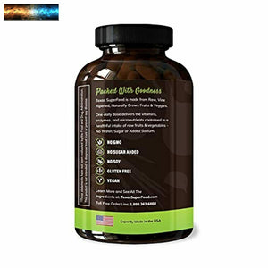 Texas SuperFood - Original superfood Capsules, superfood Reds and Greens, All-Na