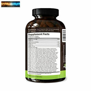 Texas SuperFood - Original superfood Capsules, superfood Reds and Greens, All-Na