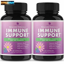 Load image into Gallery viewer, 7 in 1 Immune Support - Extra Strength Immunity Booster with Elderberry, Vitamin
