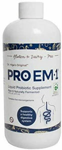 Pro EM-1 - 16 Ounce Liquid Probiotic Supplement For Digestive Support  Fast - Ab