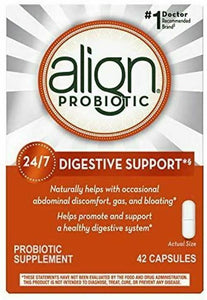 Align Daily Probiotic Supplement Probiotics Supplement 42 Capsules (Packaging Ma
