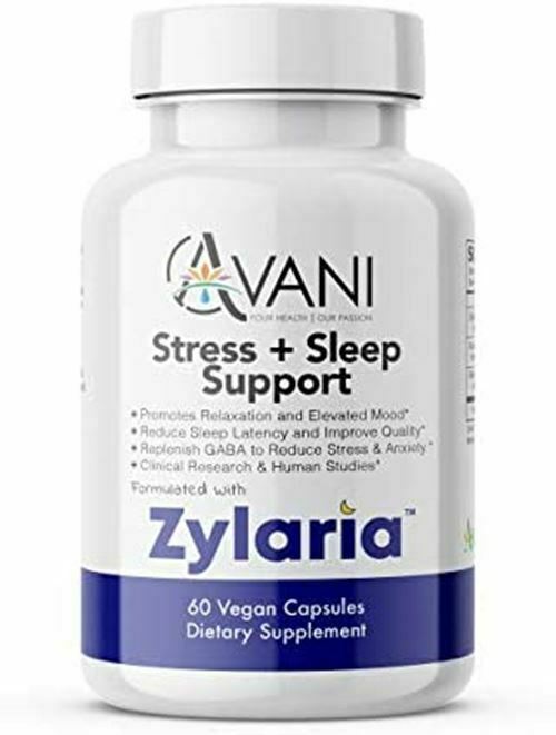 Zylaria  Natural Sleep Aid and Adrenal Fatigue Supplement  Stress and Anxiety Re