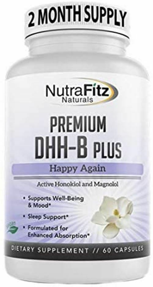 DHH-B Supplement - Bioactive Honokiol nolia bark Extract  for Stress Anxiety Dep