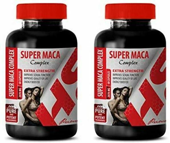 Male Enhancing for Sex - Super MACA Complex 2070 Mg - Extra Strength - Horny Goa