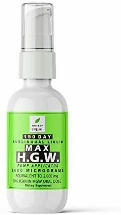 NUTRA Lingual (TM) Max Horny Goat Weed Max Icariin 2600 mcg (Equivalent to 2000