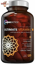 Load image into Gallery viewer, Ultimate Vitamin C 2000 mg with Full Servings of Zinc, Elderberry, &amp; Vitamin D3
