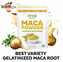 Load image into Gallery viewer, Organic Maca Powder - 16 Ounces (1 LB) - Gelatinized Maca Root Powder for Enhanc
