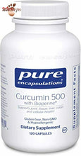 Load image into Gallery viewer, Pure Encapsulations - Curcumin 500 with Bioperine - Antioxidants for the Mainten
