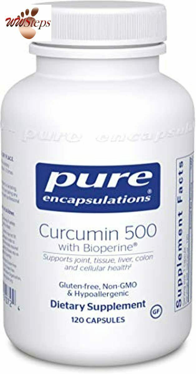 Pure Encapsulations - Curcumin 500 with Bioperine - Antioxidants for the Mainten