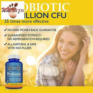 #1 Best Probiotic Supplement - 900 Billion CFU Probiotics - Nutrition Essentials