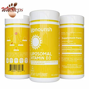 Liposomal Vitamin D3 5000 IU Softgels - 365 ct (1 Year Supply) - High Potency VI
