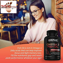 Charger l&#39;image dans la galerie, Omega 3 Fish Oil Supplements Max Potency Burpless Lemon Flavored Capsules 3600mg
